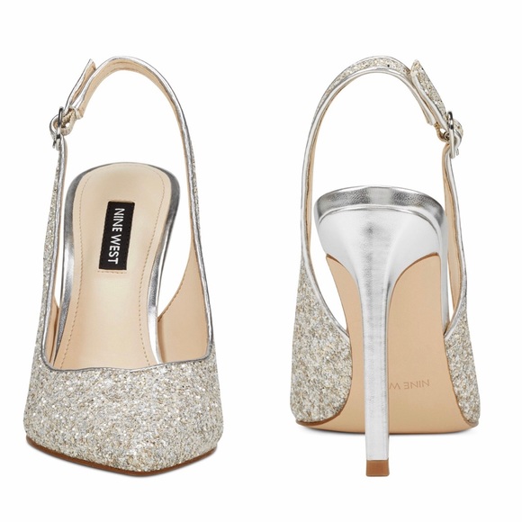🎉 HP 🎉 Nine West Tina Slingback Pumps - Picture 5 of 14